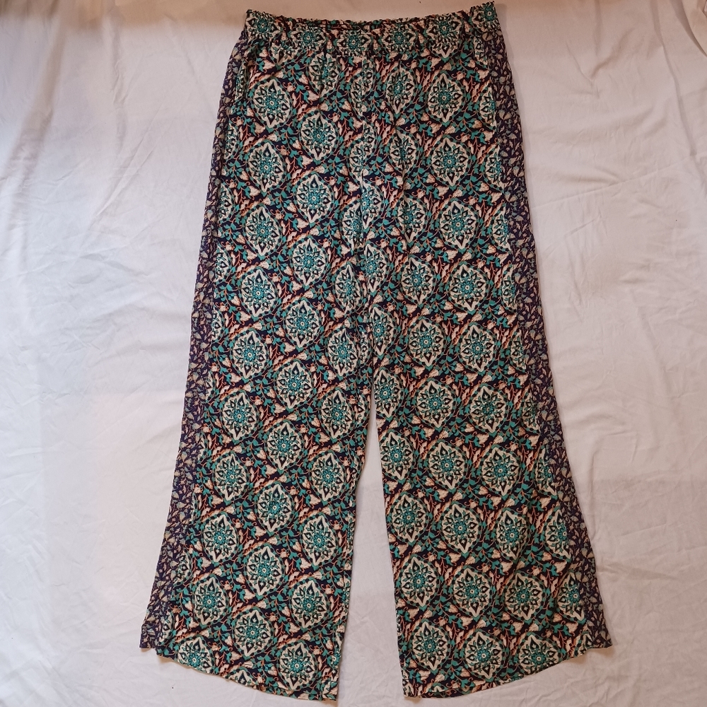 Anthropologie Lilka Pocketed Palazzo Pants Sz. M